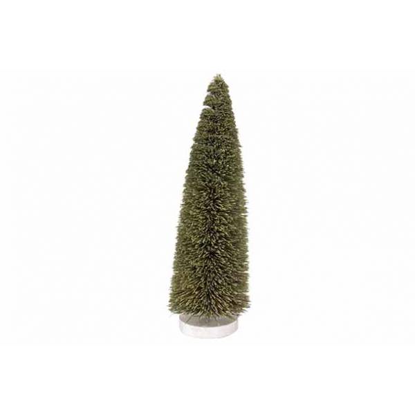 Kerstboom Groen 11x11xh35cm Hout  