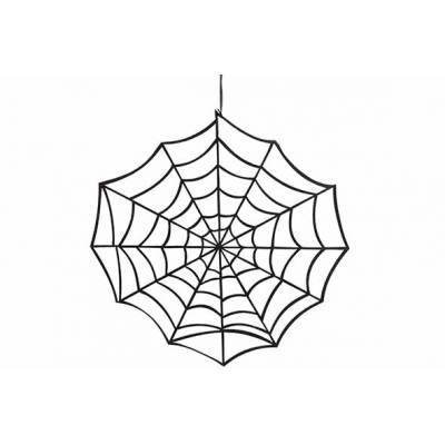 Spinnenweb Hanger Zwart D45cm Vilt   Cosy @ Home