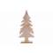 Kerstboom Fur Beige 20x6xh41cm Hout  