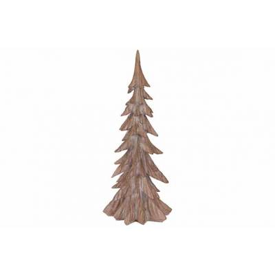 Kerstboom Beige 19x16xh44cm Resin   Cosy @ Home