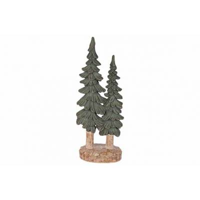 Kerstboom Donkergroen 22x12xh53cm Polyre Sin  Cosy @ Home