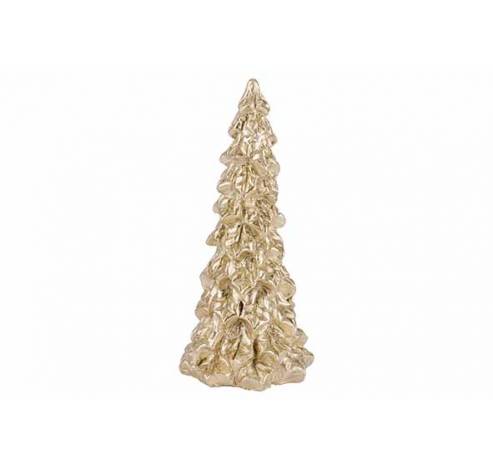Kerstboom Goud 12x11xh23cm Polyresin   Cosy @ Home