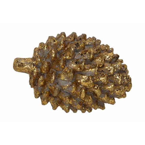 Denappel Antique Finish Brass 5,5x5,5xh8 ,5cm Andere Polyresin 