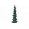 Kerstboom Elegant Donkergroen 18x13xh45, 5cm Langwerpig Polyresin 
