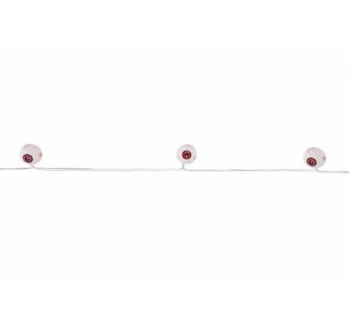 Guirlande Led 15 Eye Balls Blancxh400cm Plastique Excl 3 Piles Aa  Cosy @ Home