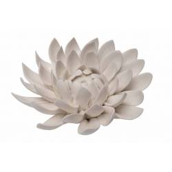 Cosy @ Home Fleur Flower Creme 6,5x6,5xh3,5cm Porcel Aine 