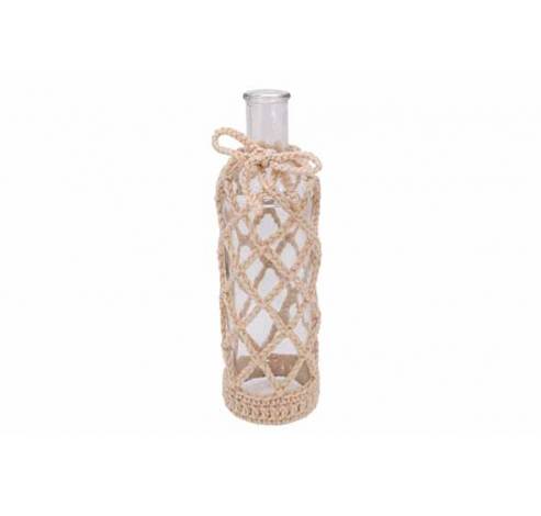 Fles Rope Transparant D6,5xh24cm Glas   Cosy @ Home