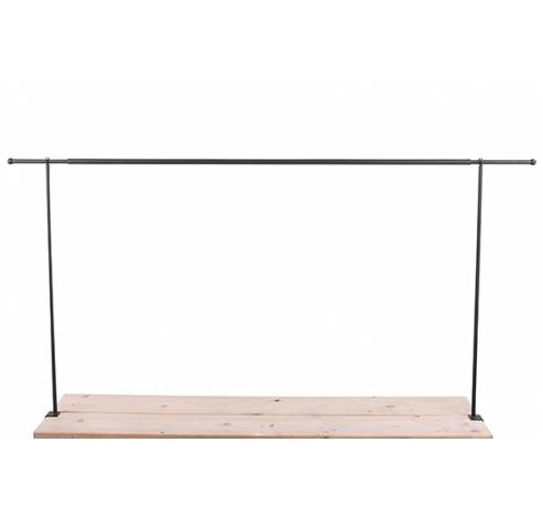 Staander Table Adjustable 140x90cm -  Zw Art 250x5xh97cm Metaal  Cosy @ Home