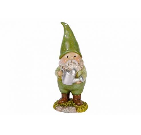 Gnome Vert 9x8,5xh21,5cm Polyresine   Cosy @ Home