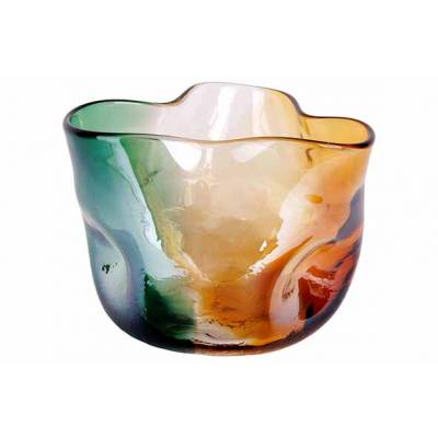 Coupe Irise 26x22xh24cm Organique Verre   Cosy @ Home