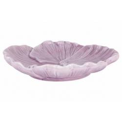 Cosy @ Home Assiette Flower Lila 16x15xh3cm Autre Ce Ramique 