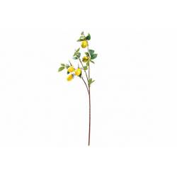 Cosy @ Home Branche Lemons Jaune 85cm Fleurs Artific Ielles 