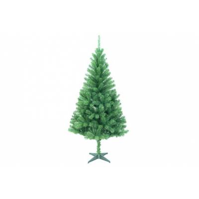 Sapin Canadian Pine 210cm D160cm 776t Tips Rond-branches Pre-montees-pied Pvc 
