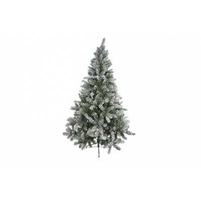 Sapin Imperial Snowy 210cm D137cm 770t Tips Ovale-branch Pre-montees-pied Meta  Cosy @ Home