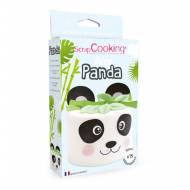 Panda eetbare decoratie kit 