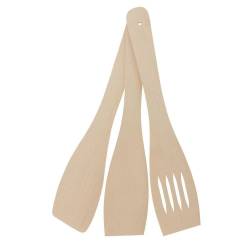 Tala Set 3 spatules bois waxé 