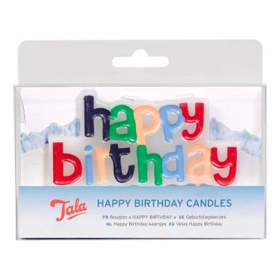 Happy Birthday candles  Tala