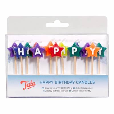 Happy birthday Star candles  Tala