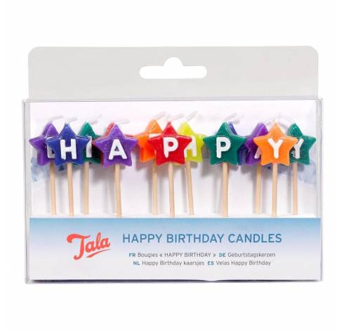 Happy birthday Star candles  Tala