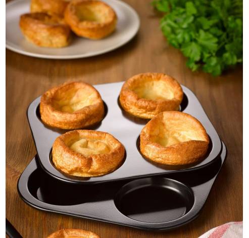 Moule 4 x Yorkshire Pudding Performance 26.4x26.4x2cm  Tala