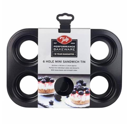 Mini cake-muffin-sandwich Performance 6pcs bord flex.  Tala