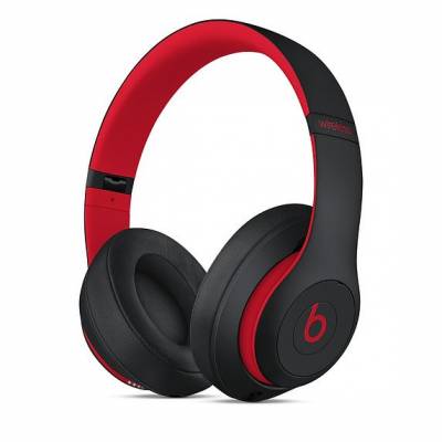 Beats Studio3 Wireless Over-Ear Headphones Beats Decade Collection Defiant Black-Red 