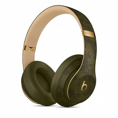 Beats Studio3 Wireless Headphones - Beats Camo Collection - Forest Green 
