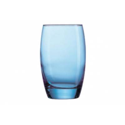 Salto Waterglas Ice Blue 35cl Set6   Arcoroc