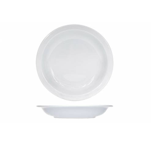 Nordika Blanc Assiette Creuse D22cm Set6   Costaverde