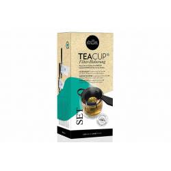 Finum Teacup Porte-filtre + Onecup Filters 60pcs - Biodégradable 