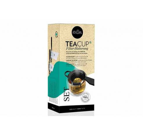 Teacup Filterhouder + Onecup Filters 60pcs - Biologisch Afbreekbaar  Finum