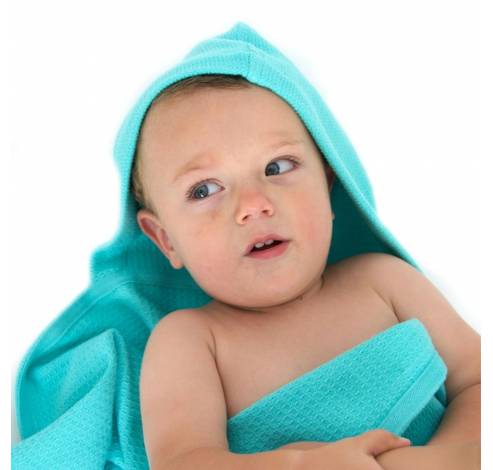 Home Baby Hooded Towel Set lagoon  Ekobo
