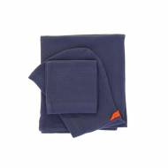Home Baby Hooded Towel Set midnight blue 