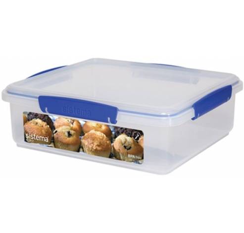 Klip It rechthoekige voorraaddoos Bakery Box 3.5L   Sistema