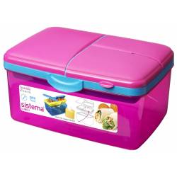Sistema  Trends Lunch lunchbox met drinkfles Quaddie 2L  