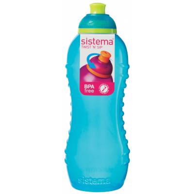 Sistema Hydrate bouteille Twist n Sip 460ml (6 ass.)  Sistema