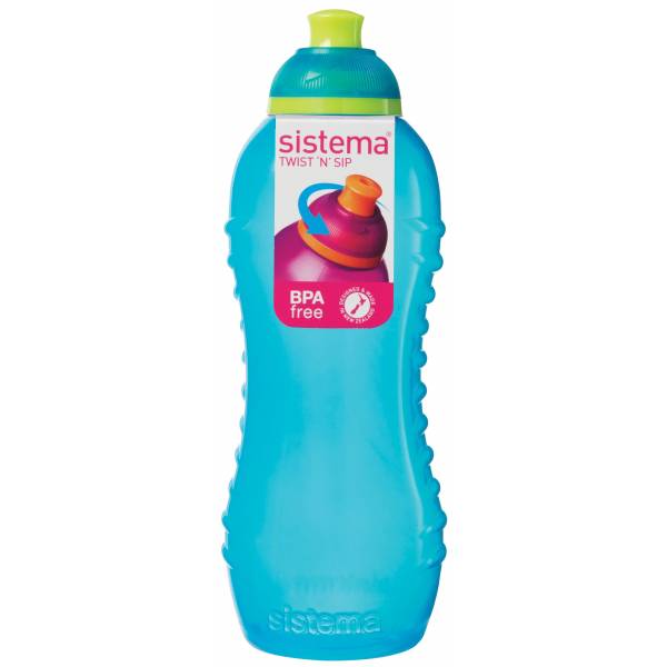 Sistema Sistema Hydrate drinkfles Twist n Sip 460ml (6 ass.)