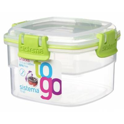 Sistema To Go snackdoos Snacks 400ml (6 ass.) 