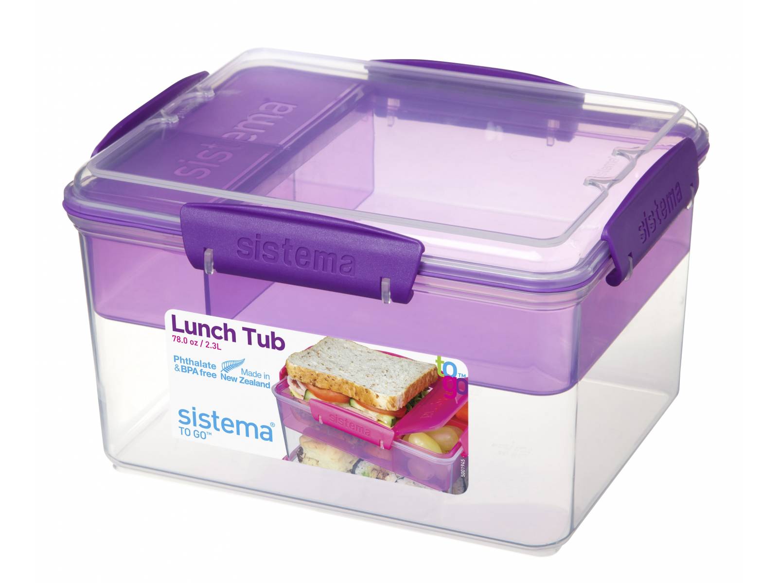 Sarens, Londerzeel: Sistema To Go lunchbox met 4 compartimenten Lunch ...