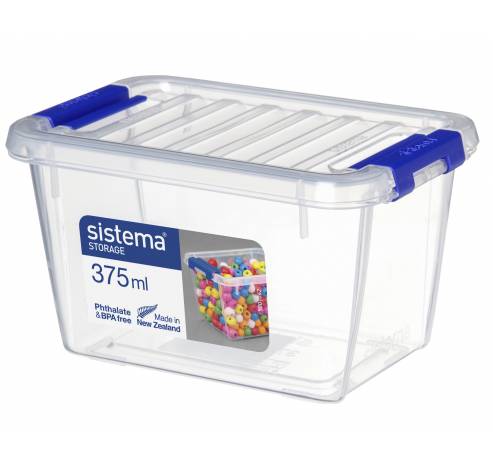 Storage opbergdoos met deksel 375ml   Sistema