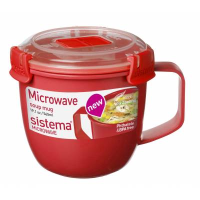 Microwave soepmok klein 565ml  Sistema