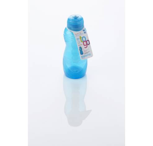 Hydrate drinkfles met koelelement Wave blauw 600ml    Sistema