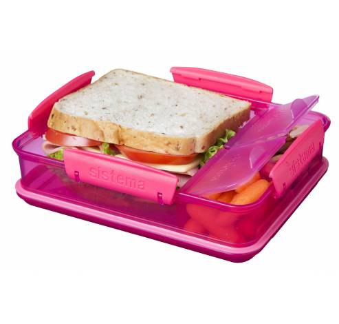  Vibe Lunch lunchbox Snack Attack duo 975ml   Sistema