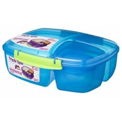 Sistema Sistema Trends Lunch lunchbox met yoghurtpotje blauw 2L (per 12st.) 
