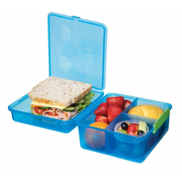Sistema Trends Lunch lunchbox Cube Max met yoghurtpotje 2L