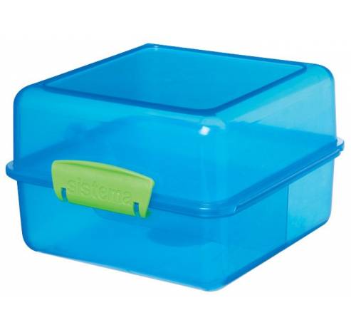 Trends Lunch boîte à lunch Cube Max avec pot à yaourt 2L  Sistema
