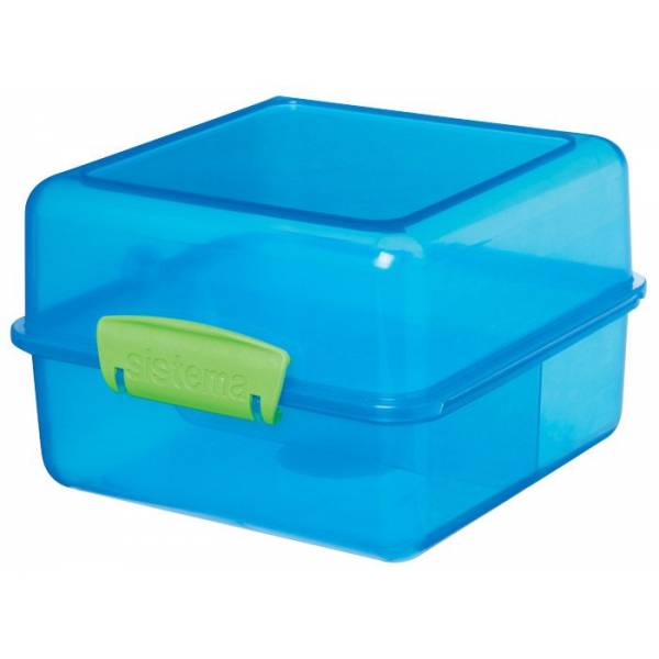 Trends Lunch lunchbox Cube Max met yoghurtpotje 2L 