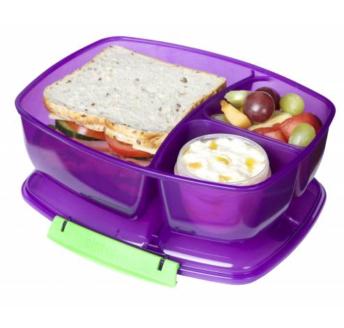 Trends Lunch lunchbox Triple Split met yoghurtpotje 2L  Sistema