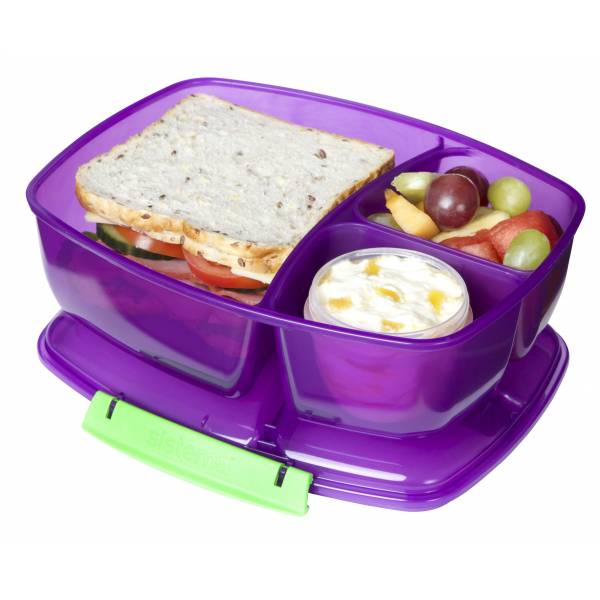 Trends Lunch lunchbox Triple Split met yoghurtpotje 2L 