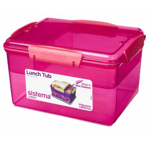 Vibe Lunch lunchbox met 4 compartimenten Lunch Tub 2.3L  Sistema